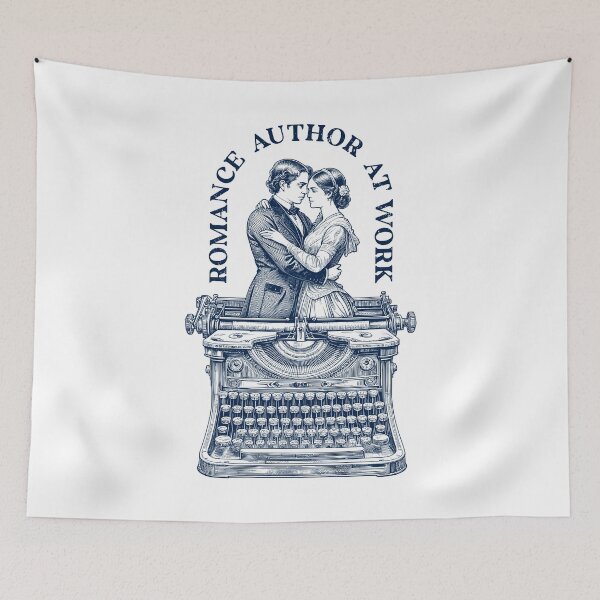 Item preview, Romance Author At Work Vintage Typewriter Novelist Writer designed and sold by GrandeDuc.