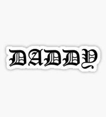 LiL Peep DADDY Tattoo Sticker