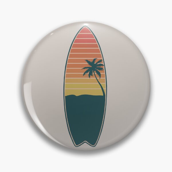 Item preview, Surfboard Vintage Sunset  designed and sold by Gkinoki.