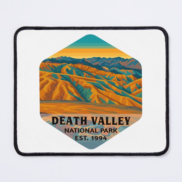 Item preview, Death Valley National Park Retro Sticker designed and sold by Ismeal Von.