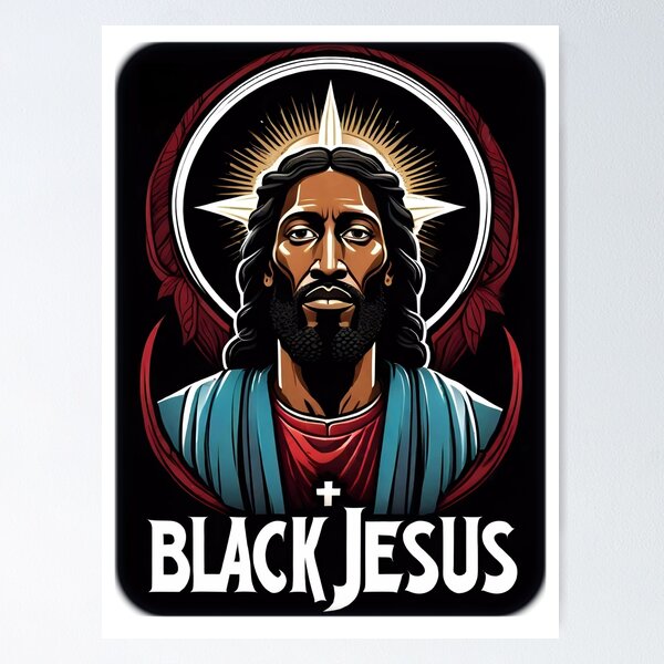 Black Jesus Wall Art for Sale | Redbubble