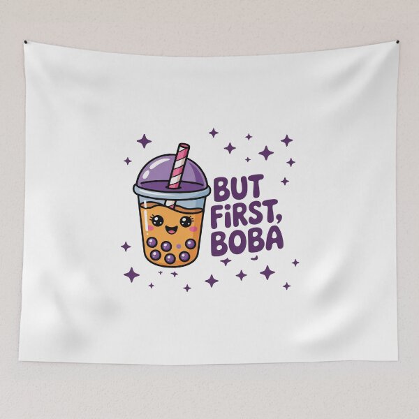 Item preview, But First Boba designed and sold by jkrphoto.