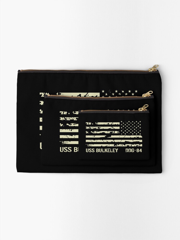 Thumbnail 2 of 4, Zipper Pouch, USS Bulkeley designed and sold by MilitaryCandA.