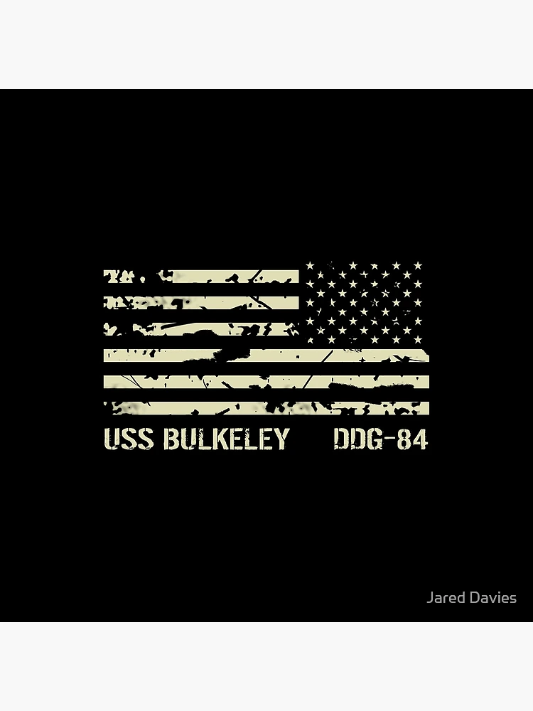 Thumbnail 3 of 3, Poster, USS Bulkeley designed and sold by Jared Davies.