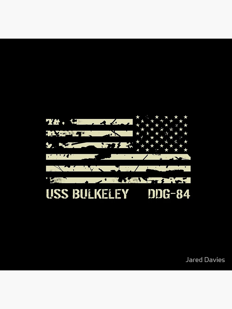 Thumbnail 4 of 4, Clock, USS Bulkeley designed and sold by Jared Davies.