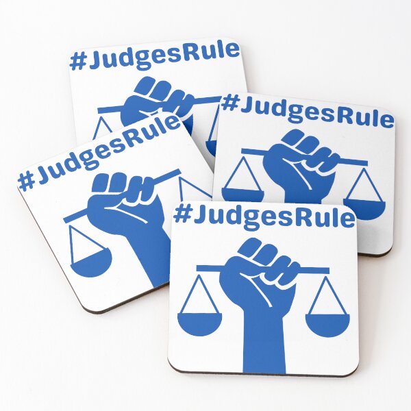 Item preview, Judges Rule with Scales of Justice designed and sold by dickensign.