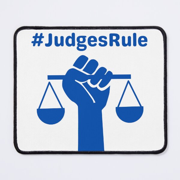 Item preview, Judges Rule with Scales of Justice designed and sold by dickensign.