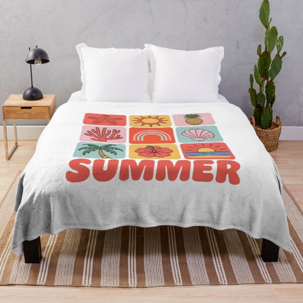 Item preview, Modern Trendy Vintage Summer Beach ocean palm tree Pineapple designed and sold by SOUFIANE1991.