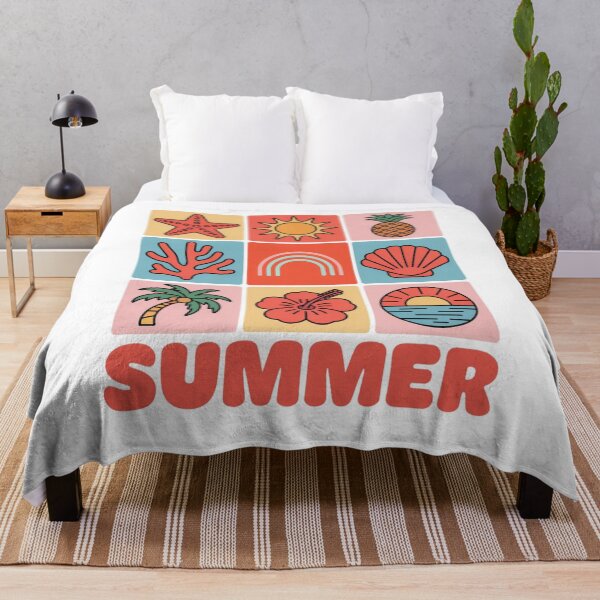 Item preview, Modern Trendy Vintage Summer Beach ocean palm tree Pineapple designed and sold by SOUFIANE1991.
