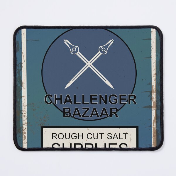 Item preview, Rough Cut Salt – Challenger Bazaar Event Poster designed and sold by Hearth and Rook.