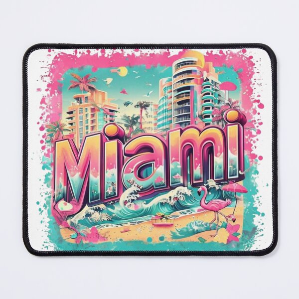 Item preview, Miami Puffy Waves Premium Cool Trendy Best Gift designed and sold by Imaginarium of Chaos falcon88 .