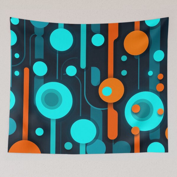 Item preview, Neon Circuit Splash designed and sold by Bearabilia.