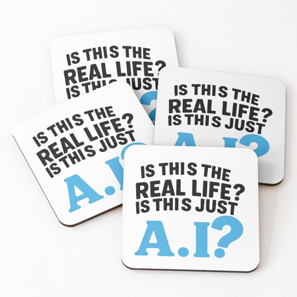 Item preview, IS THIS THE REAL LIFE? designed and sold by annekarolle.