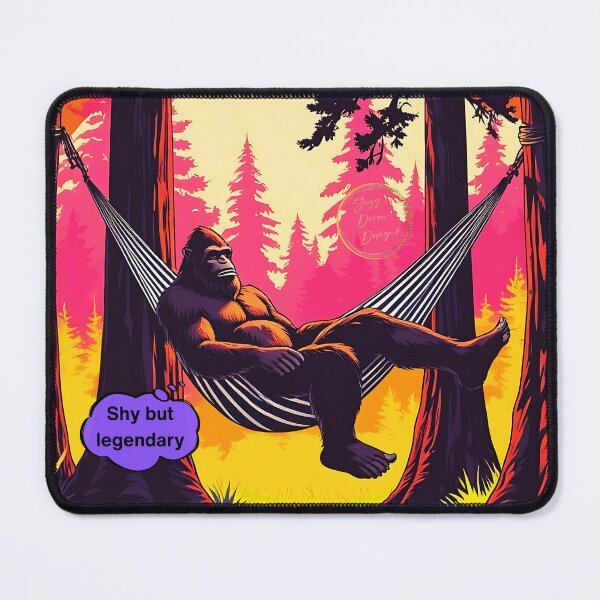 Item preview, Shy but legendary. Bigfoot Series designed and sold by StaggDevon.