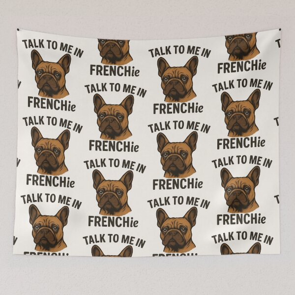 Item preview, Talk To Me in Frenchie Cute French Bulldog designed and sold by CozyAndSweet.