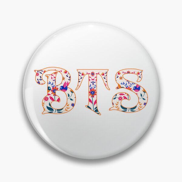 Item preview, BTS Floral Otomí Pattern T-Shirt – Cultural K-Pop Fusion Fan Tee designed and sold by BanditCC.
