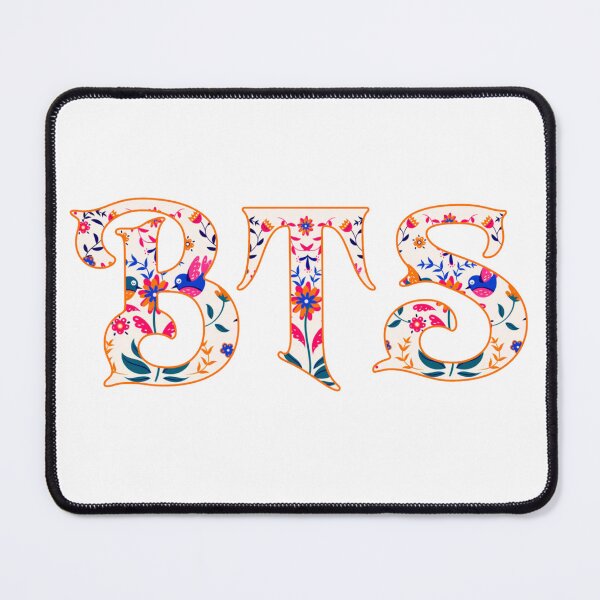 Item preview, BTS Floral Otomí Pattern T-Shirt – Cultural K-Pop Fusion Fan Tee designed and sold by BanditCC.