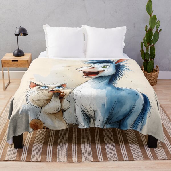 Item preview, happy donkey happy cat designed and sold by aliraweb.