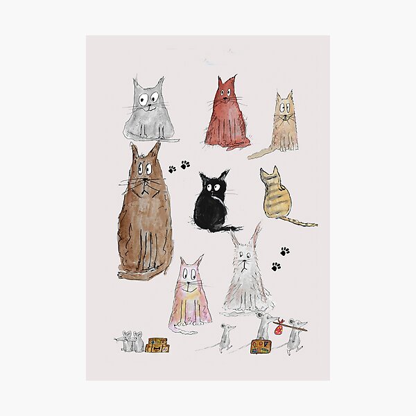 Item preview, Cute collection of Cats for cat lovers designed and sold by iancoppack.