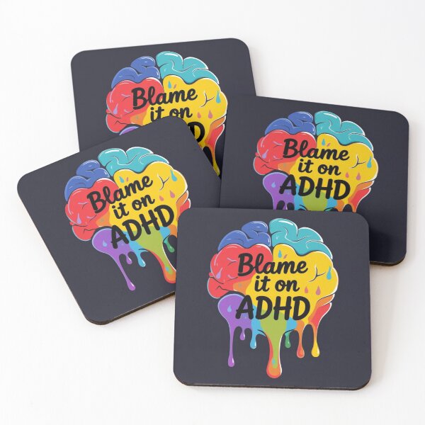 Item preview, Blame it on ADHD slogan trending  designed and sold by AggsOSE.