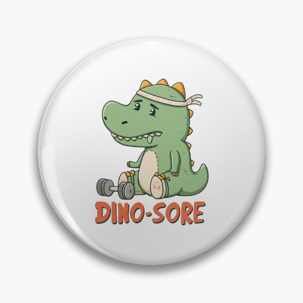 Item preview, Dino-Sore - Tired Dinosaur After Workout designed and sold by hamishby.