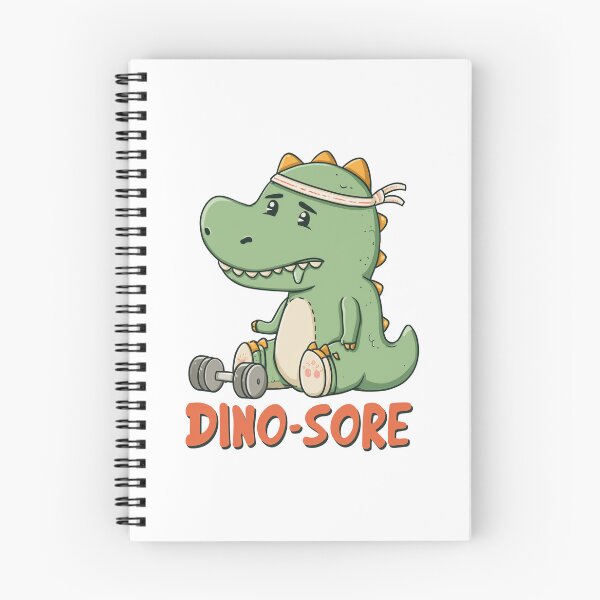 Item preview, Dino-Sore - Tired Dinosaur After Workout designed and sold by hamishby.