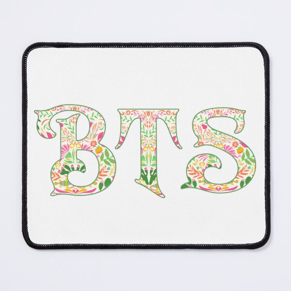 Item preview, BTS Floral Otomí Pattern T-Shirt – Cultural K-Pop Fusion Tee designed and sold by BanditCC.