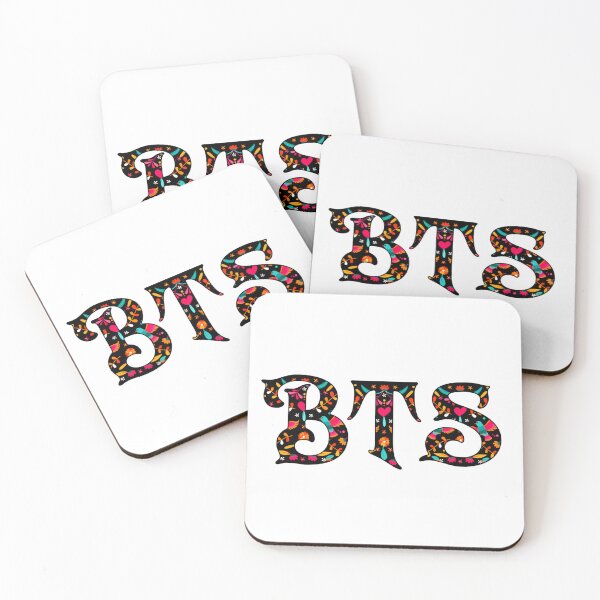 Item preview, BTS Floral Otomí Pattern T-Shirt – Cultural K-Pop Fusion Tee designed and sold by BanditCC.