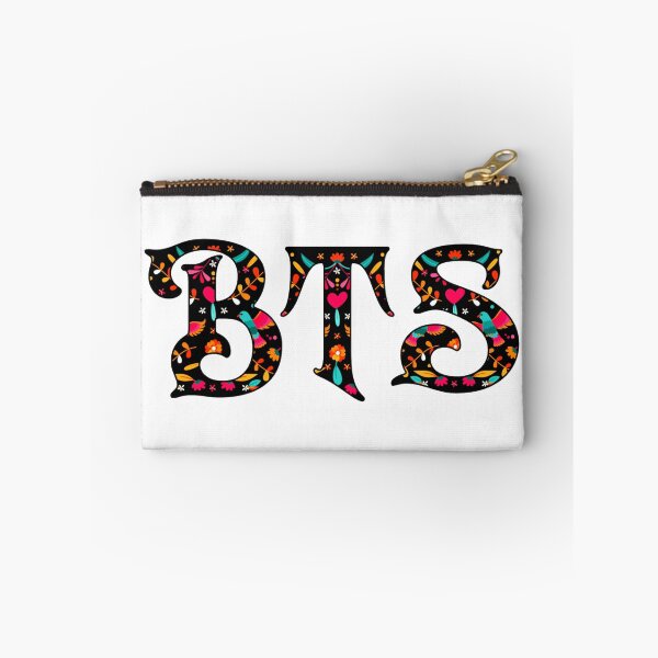 Item preview, BTS Floral Otomí Pattern T-Shirt – Cultural K-Pop Fusion Tee designed and sold by BanditCC.