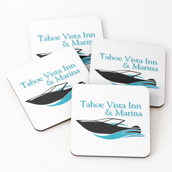 Item preview, Tahoe Vista Inn & Marina-Come Boat with Us- Riva Style Lake Life! designed and sold by JellybeaKisses.