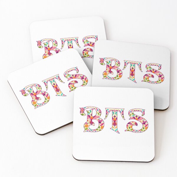 Item preview, BTS Floral Otomí Pattern T-Shirt – Cultural K-Pop Fusion Fan Tee  designed and sold by BanditCC.