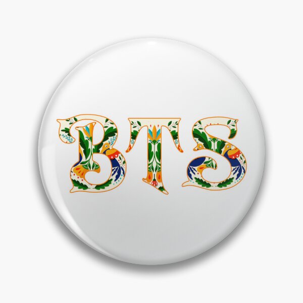 Item preview, BTS Floral Otomí Pattern T-Shirt – Cultural K-Pop Fusion Fan Tee designed and sold by BanditCC.
