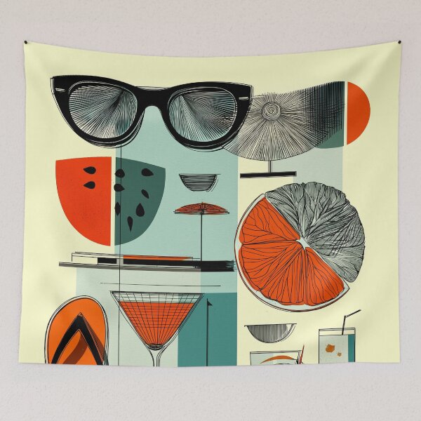 Item preview, Summer Still Life Remix designed and sold by Bearabilia.