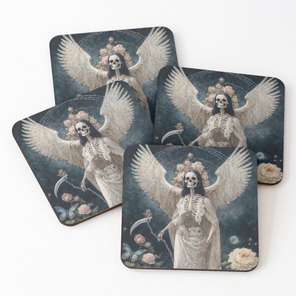 Item preview, White Santa Muerte designed and sold by AliceWhiteDF.