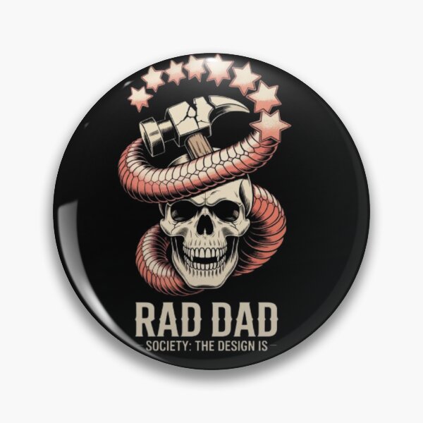 Item preview, RAD DAD designed and sold by PixelPopShops.