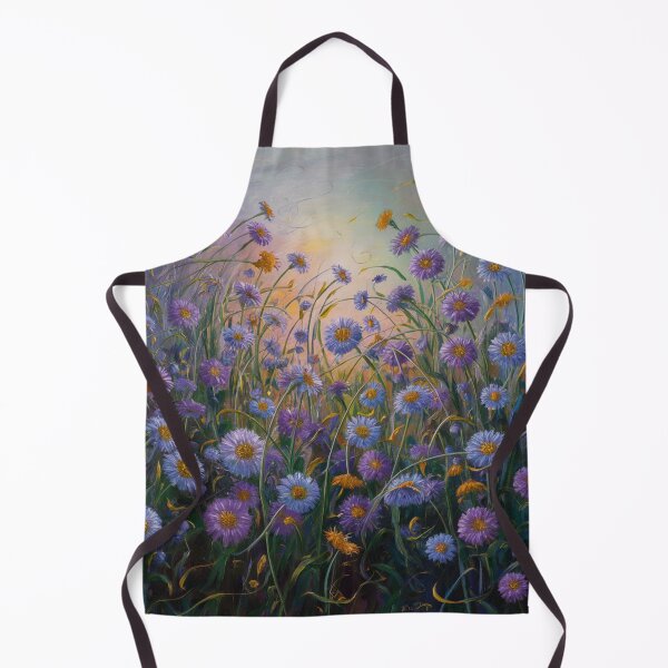 Item preview, Blue field camomile,abstraction. designed and sold by elegantpaterns.