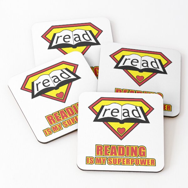 Item preview, Reading is My Superpower designed and sold by Jhullie.