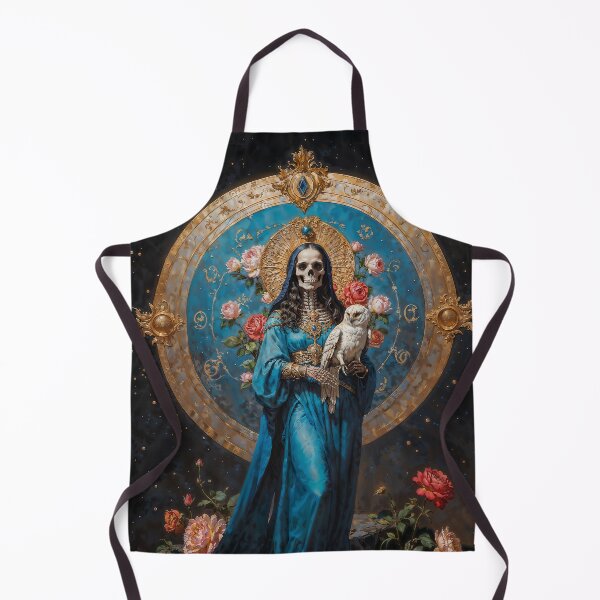 Item preview, Blue Dress Santa Muerte designed and sold by AliceWhiteDF.