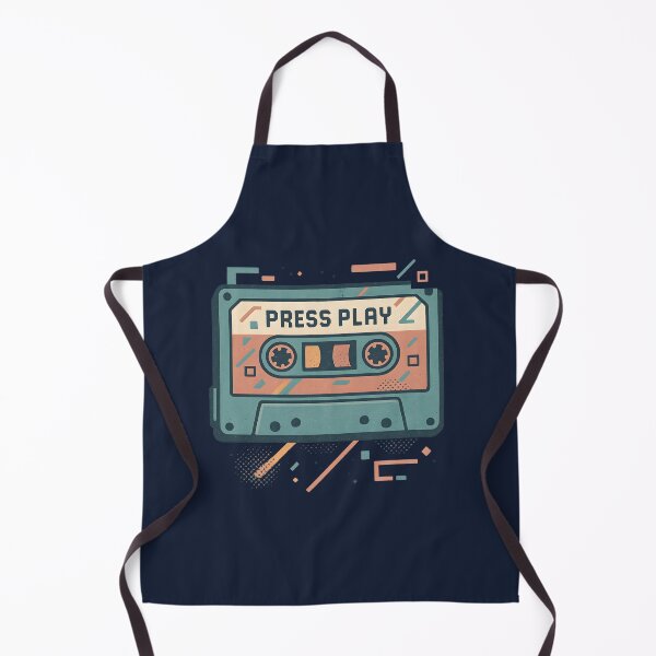 Item preview, Press Play – Retro Mixtape Vibes designed and sold by MysticArtisan.