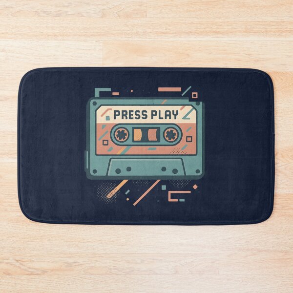Item preview, Press Play – Retro Mixtape Vibes designed and sold by MysticArtisan.