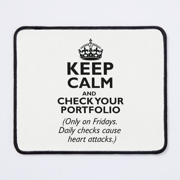 Item preview, Keep Calm And Check Your Portfolio designed and sold by CoputerEasel.