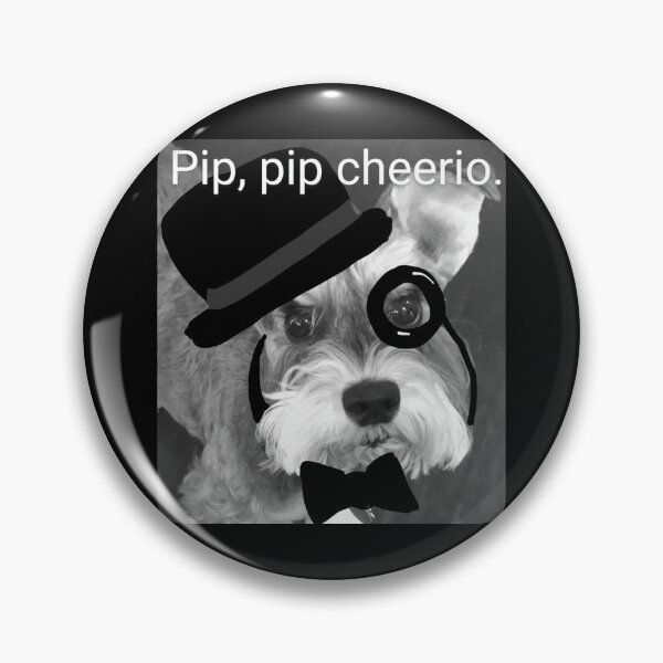 Item preview, Pip, Pip Cheerio! Schnauzer  designed and sold by ChristiaJ.