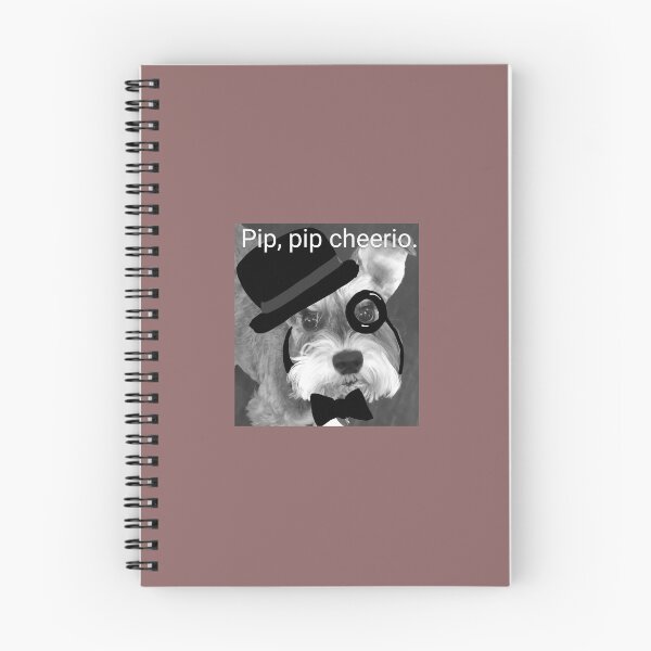 Item preview, Pip, Pip Cheerio! Schnauzer  designed and sold by ChristiaJ.