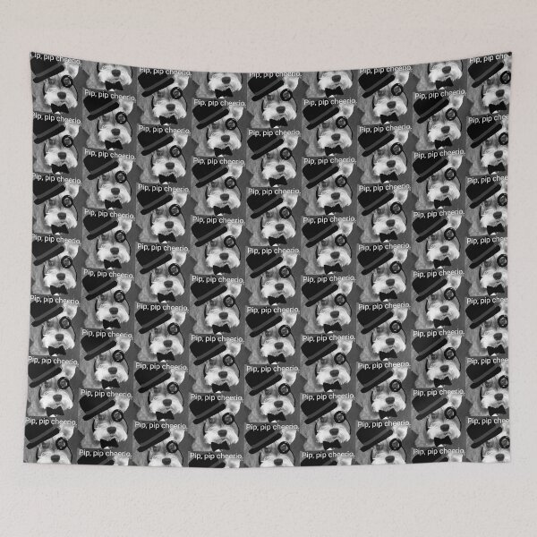Item preview, Pip, Pip Cheerio! Schnauzer  designed and sold by ChristiaJ.