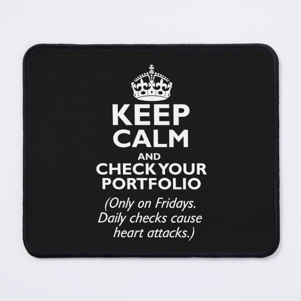 Item preview, Keep Calm And Check Your Portfolio designed and sold by CoputerEasel.