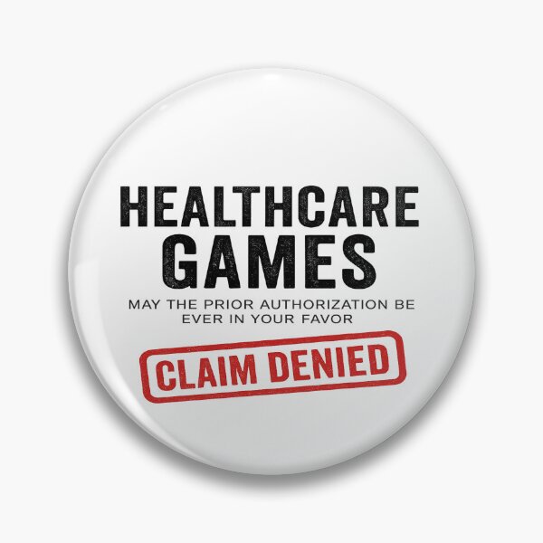Item preview, Surviving the Healthcare Games – Denied. Denied. Denied. designed and sold by RedTapeThreads.