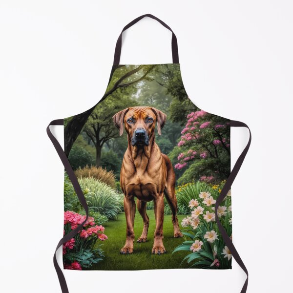 Item preview, Willis Rhodesian Ridgeback Dog Portrait Painting designed and sold by Heart and Soul Studio.