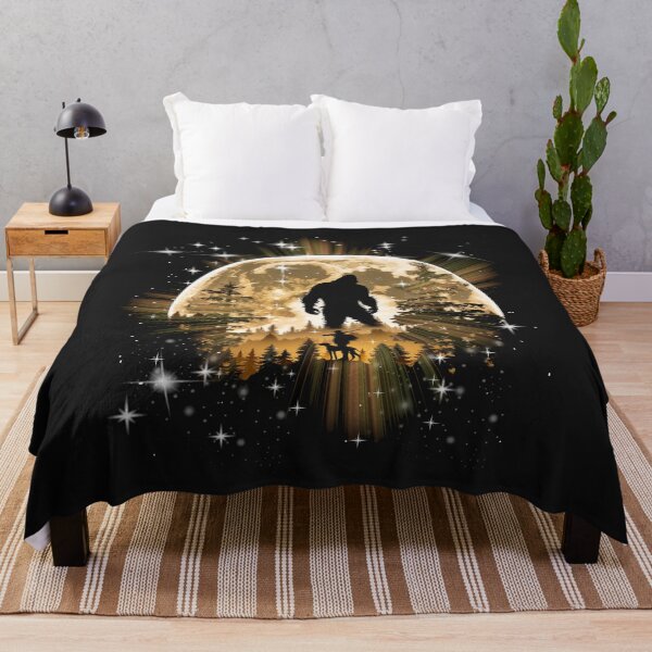 Item preview, Bigfoot Moon Hunter Starburst T-Shirt designed and sold by candiscamera.
