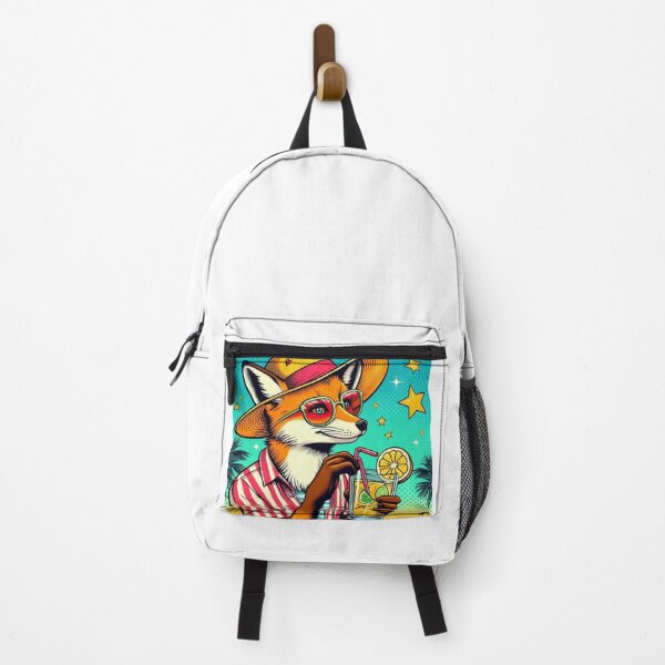 Item preview, Cute fox at summer holiday designed and sold by Dogandesighn.