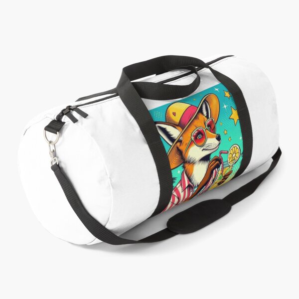 Item preview, Cute fox at summer holiday  designed and sold by Dogandesighn.